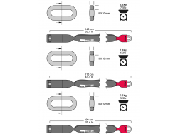 Seatylock Viking Chain lock 110cm