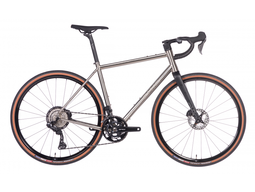 Gravel bike titanium frame sale